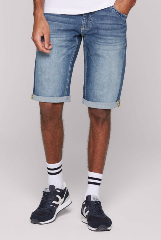 CAMP DAVID Jeans Shorts CO:NO Comfort Fit