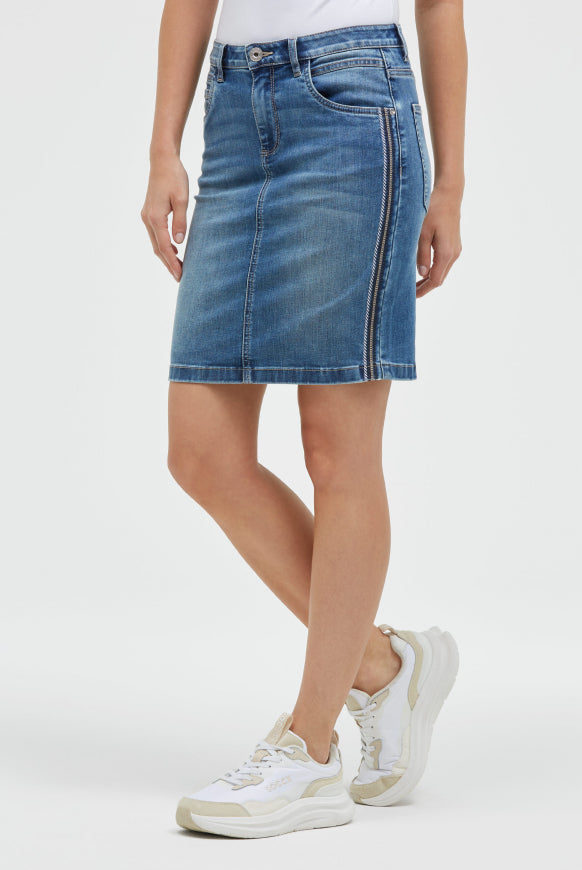 SOCCX Jeansrock AN:NE