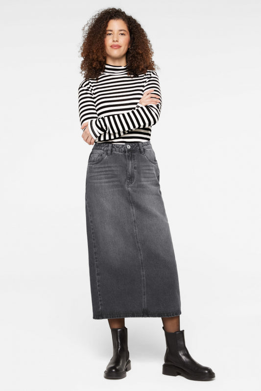 SENSES.THE LABEL Jeansrock in Midilänge