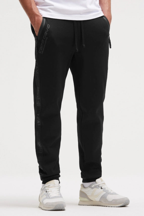 CAMP DAVID Jogginghose aus Interlock mit Seitentapes