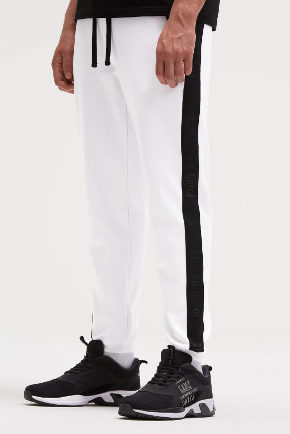 CAMP DAVID Jogginghose aus Interlock mit Seitentapes