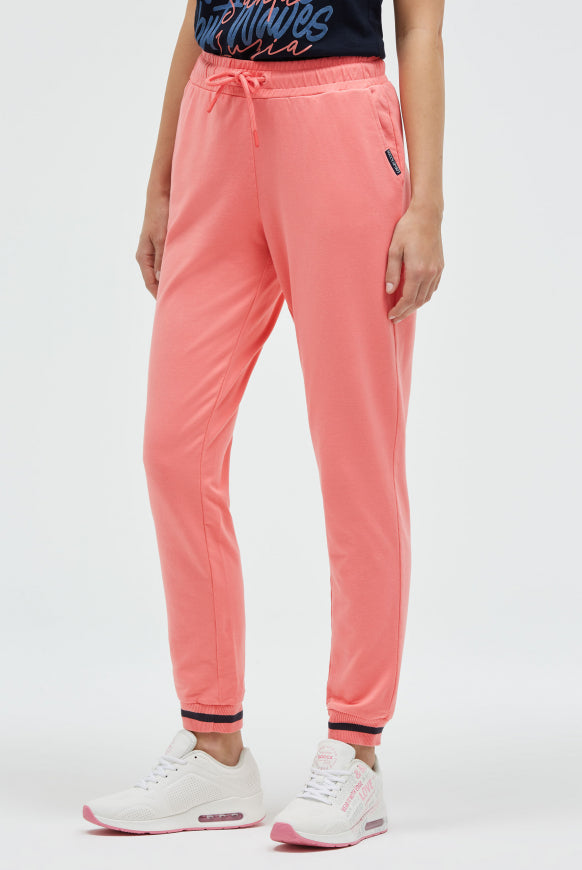 SOCCX Jogginghose mit Bündchen-Details