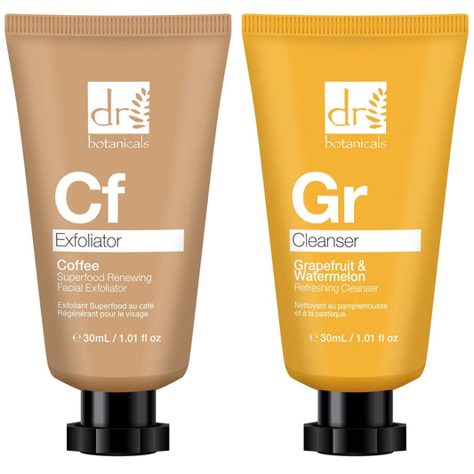 Coffee Exfoliator & Grapefruit Superfood Cleansing Starter Kit