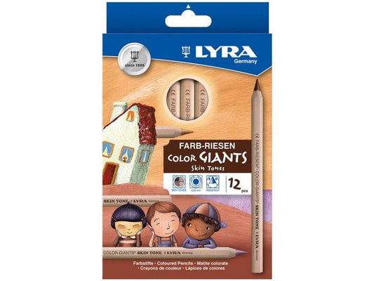 LYRA Farb-Riesen Bunststifte »SKIN TONES«, 12er Set