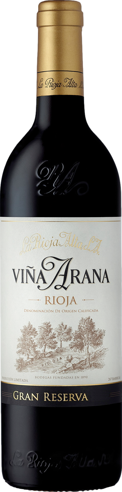 La Rioja Alta Gran Reserva Vina Arana 2017