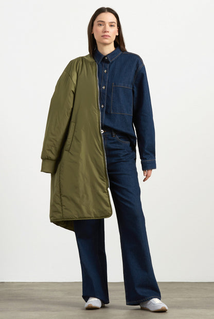 SENSES.THE LABEL Lange Jacke im Blouson