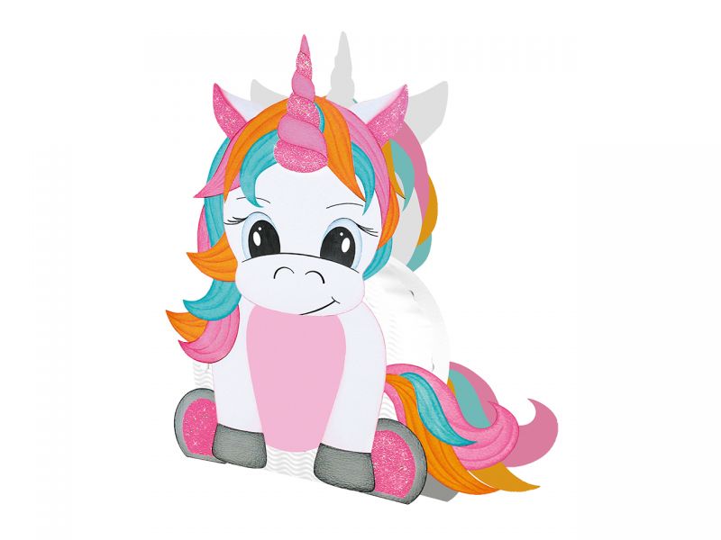 URSUS Laternen-Bastelset »Baby Einhorn«