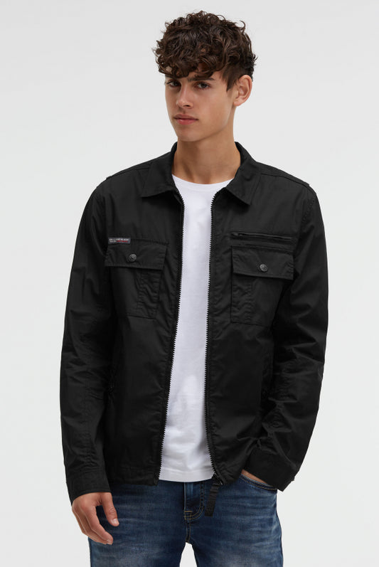 CAMP DAVID Leichte Kurzjacke im Utility-Stil mit Paper-Coating