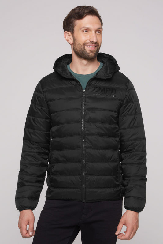CAMP DAVID Leichte Steppjacke mit Kapuze