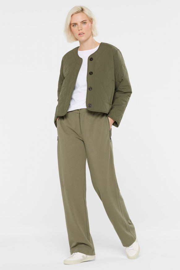 SENSES.THE LABEL Leichte Steppjacke OLI:VIE mit Knopfleiste