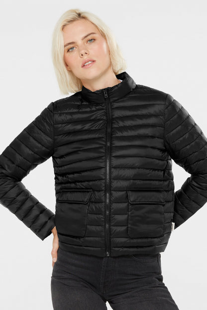 SENSES.THE LABEL Leichte Steppjacke OVI:NE mit aufgesetzten Klappentaschen