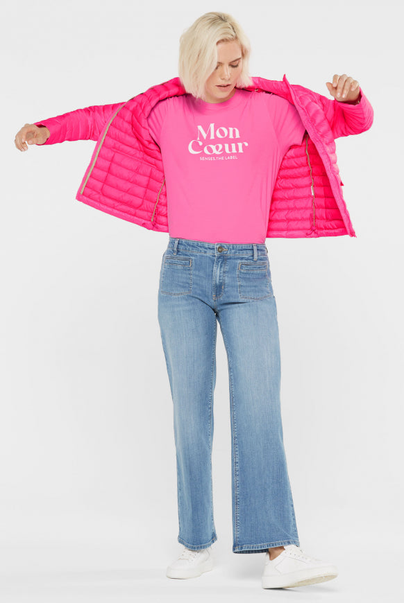 SENSES.THE LABEL Leichte Steppjacke OVI:NE mit aufgesetzten Klappentaschen