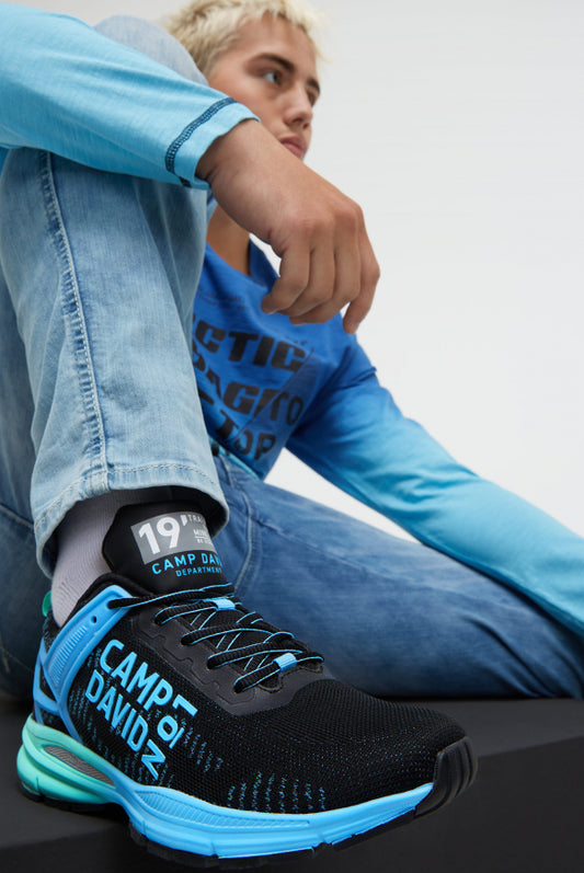 CAMP DAVID Leichter Sneaker im Knit