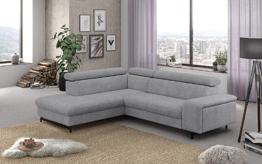 Ecksofa Emma mit Schlaffunktion und Bettkasten – Funktionalität trifft auf elegantes Design