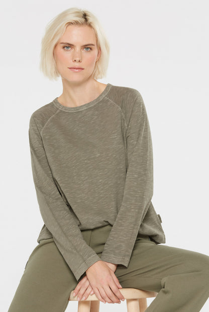 SENSES.THE LABEL Longsleeve TAB:BY mit Raglanärmel