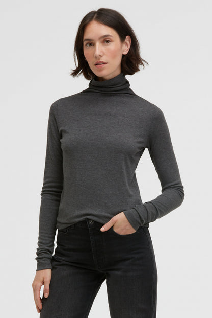 SENSES.THE LABEL Longsleeve THA:IS mit Turtleneck