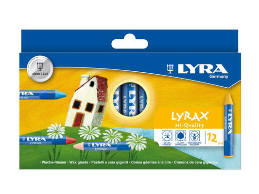 LYRA Wachs-Riesen LYRAX, 12er-Set