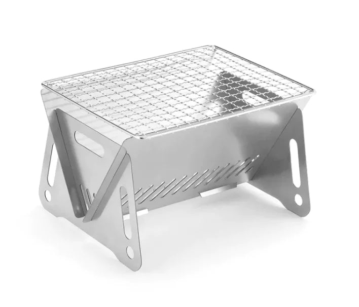 Faltbarer Outdoor Grill - Stainless Steel