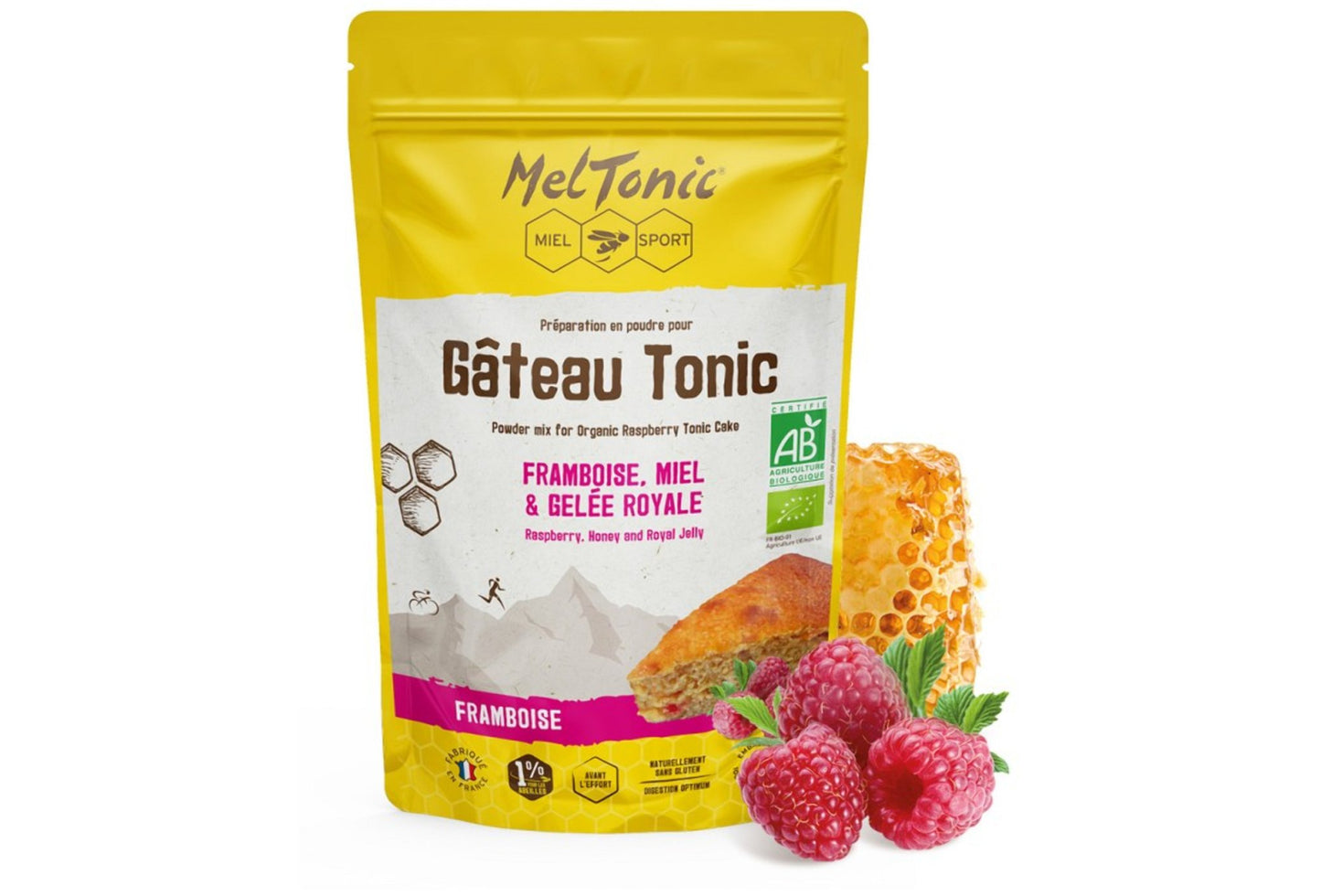 Gâteau Tonic Bio - Framboise Miel