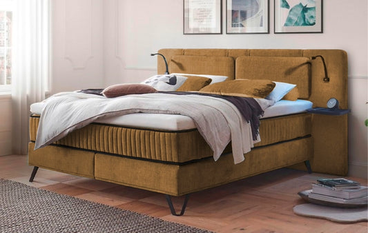 ED Exciting Design Boxspringbett Milazzo: Luxuriöser Schlafkomfort in Legacy-Mikrofaser mit 4 Farboptionen und innovativem 9-Zonen-Tonnentaschenfederkern