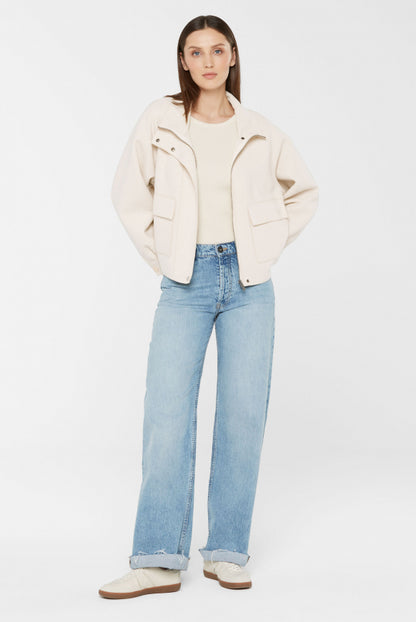 SENSES.THE LABEL Moderne Kurzjacke O:KI aus Woll