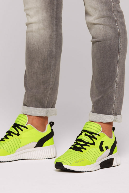 CAMP DAVID Moderner Sneaker im coolen Materialmix
