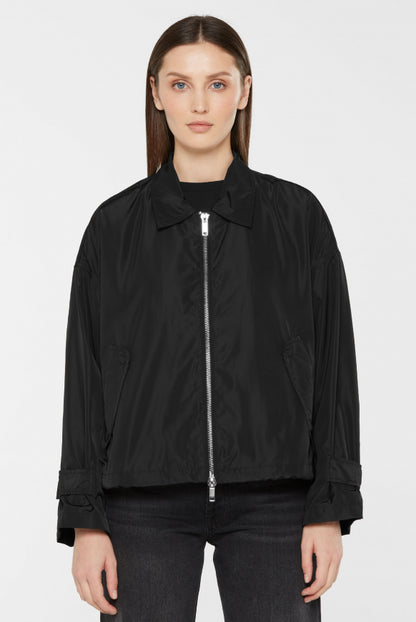 SENSES.THE LABEL Modische Kurzjacke OC:TAVIA mit Umlegekragen