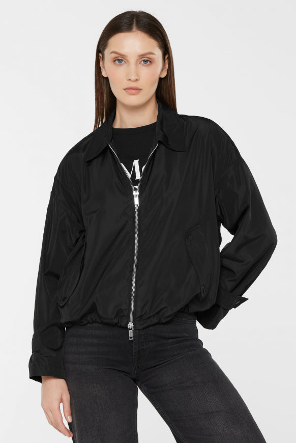 SENSES.THE LABEL Modische Kurzjacke OC:TAVIA mit Umlegekragen