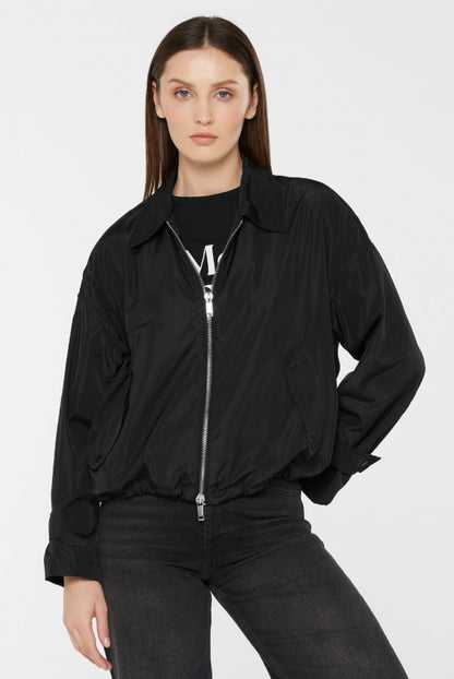 SENSES.THE LABEL Modische Kurzjacke OC:TAVIA mit Umlegekragen