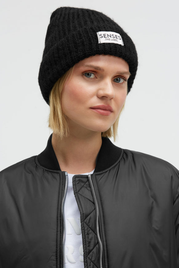 SENSES.THE LABEL Mütze AL:PS in Rippstrick