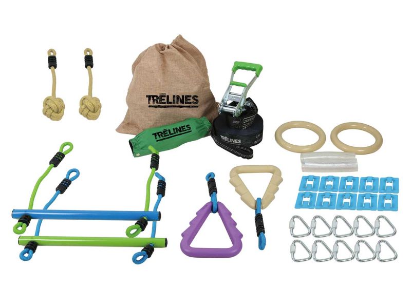 Trelines Ninja Abenteuer-Set, 11 Meter