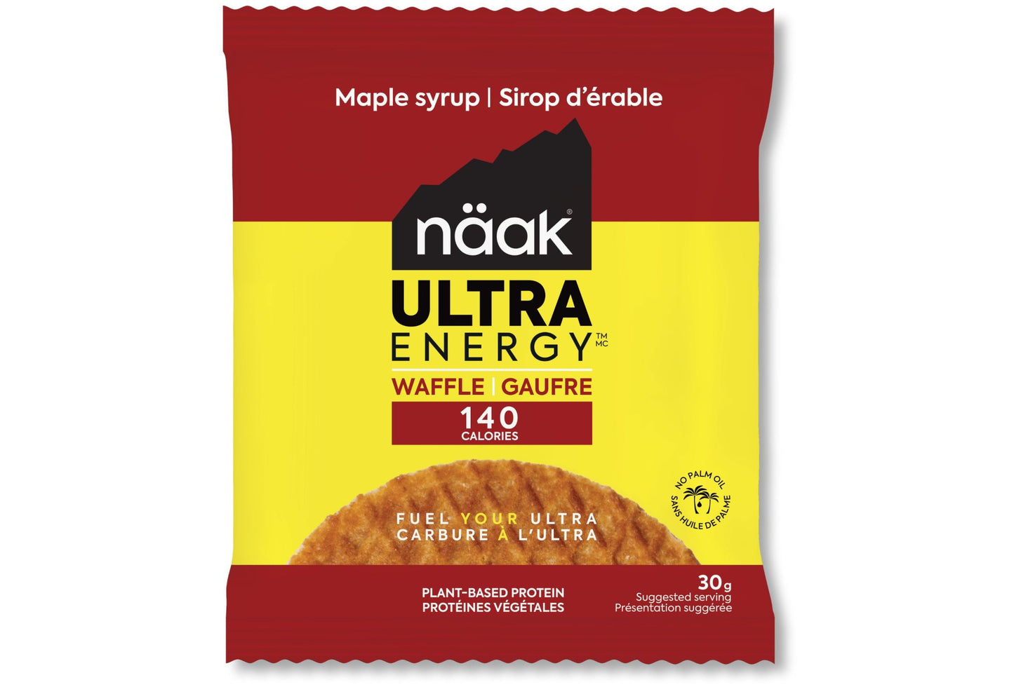 Ultra Energy Waffel - Ahornsirup