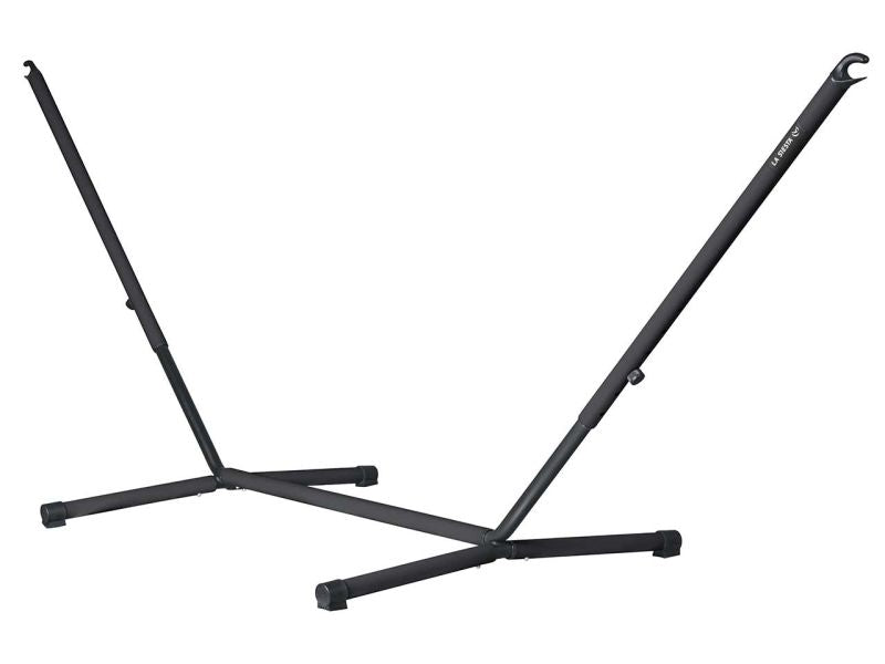 LA SIESTA Nautico Anthracite Stahlgestell für Doppelhängematten