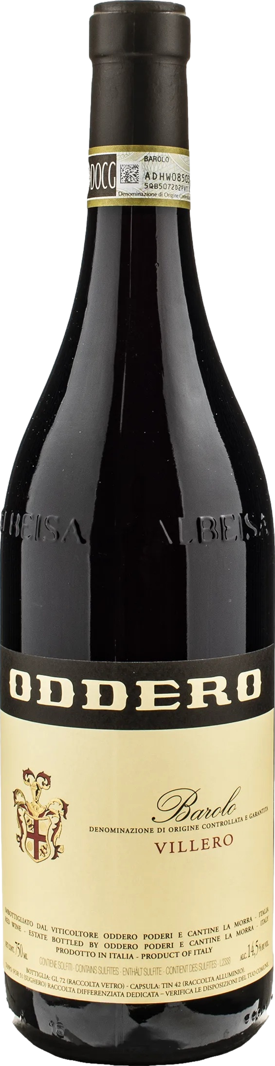 Oddero Barolo Villero 2017