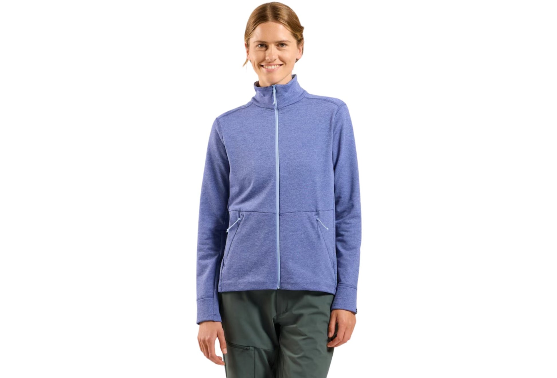 Grid Fleece Damen