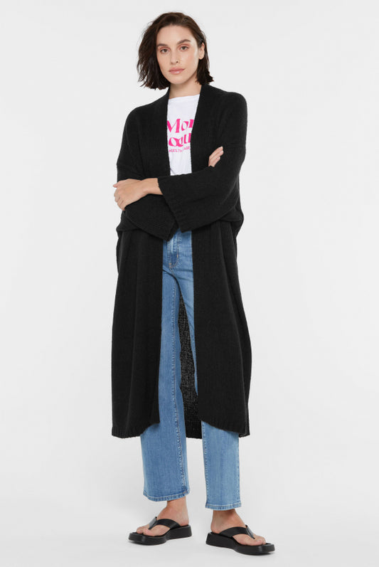 SENSES.THE LABEL Offener Long Cardigan KAL:LIE mit weitem Arm