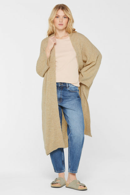 SENSES.THE LABEL Offener Long Cardigan KAL:LIE mit weiten Ärmeln