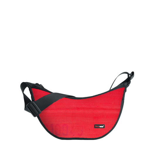 Feuerwear Moonbag Ori, rot, aus recyceltem Feuerwehrschlauch