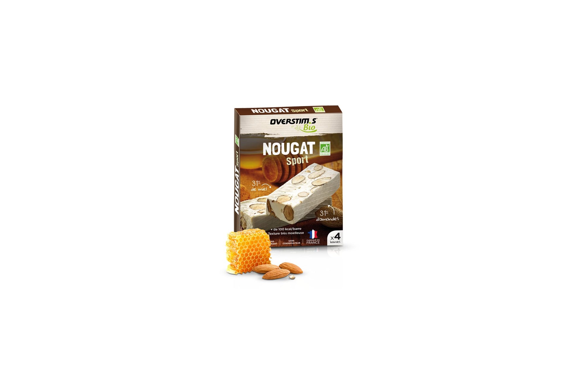 Étui Nougat Bio 4 barres