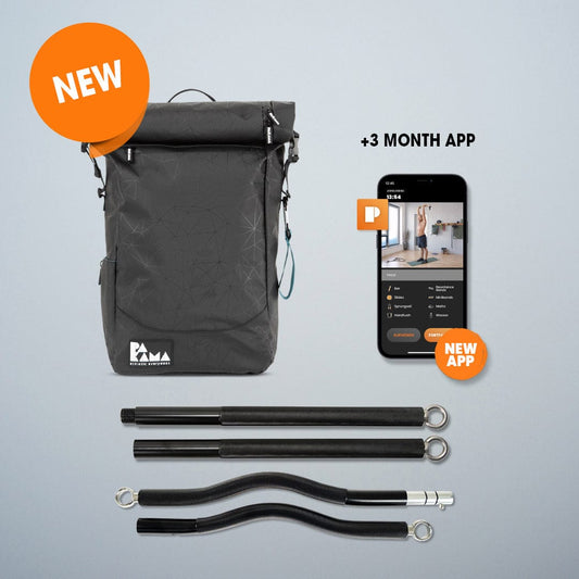 PAKAMA Bag 2.0 XXL + SZ Bar - BERLIN Black 2 Bars