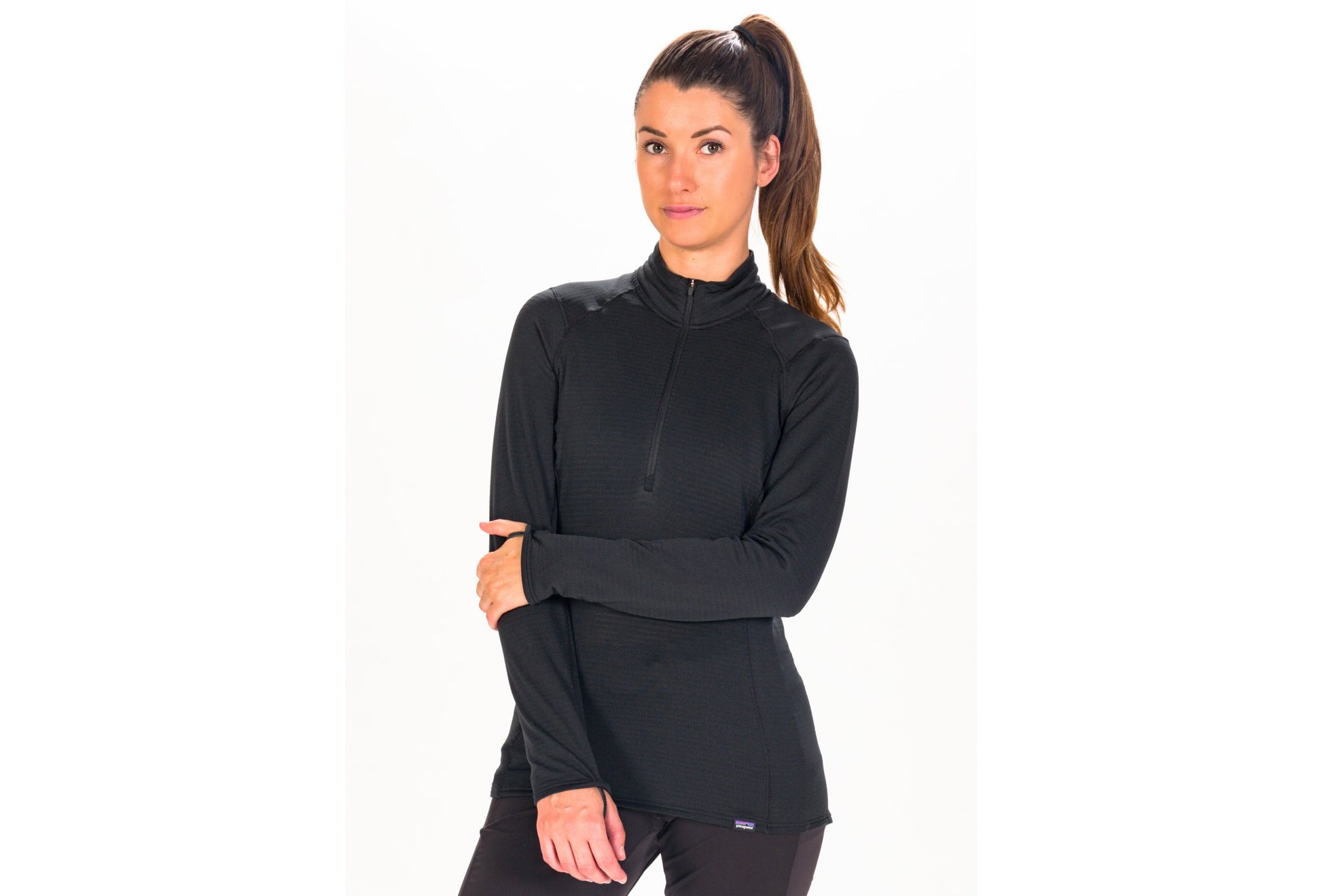 Capilene Thermal Weight Zip-Neck Damen