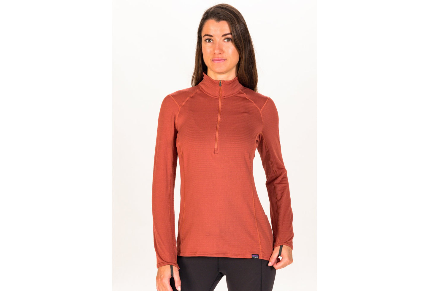 Capilene Thermal Weight Zip-Neck Damen