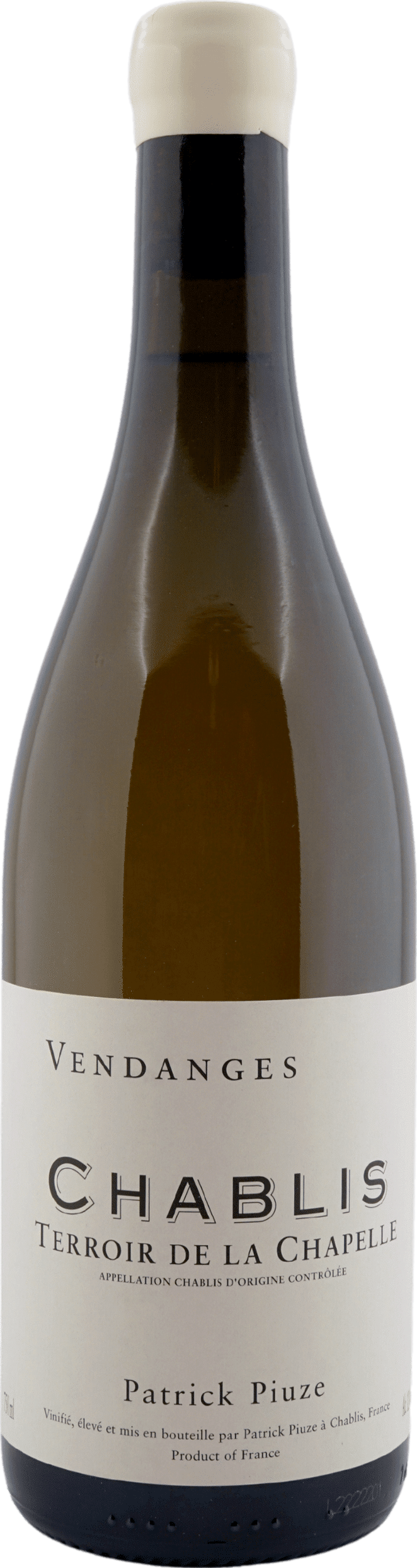 Patrick Piuze Chablis Terroir de la Chapelle 2021