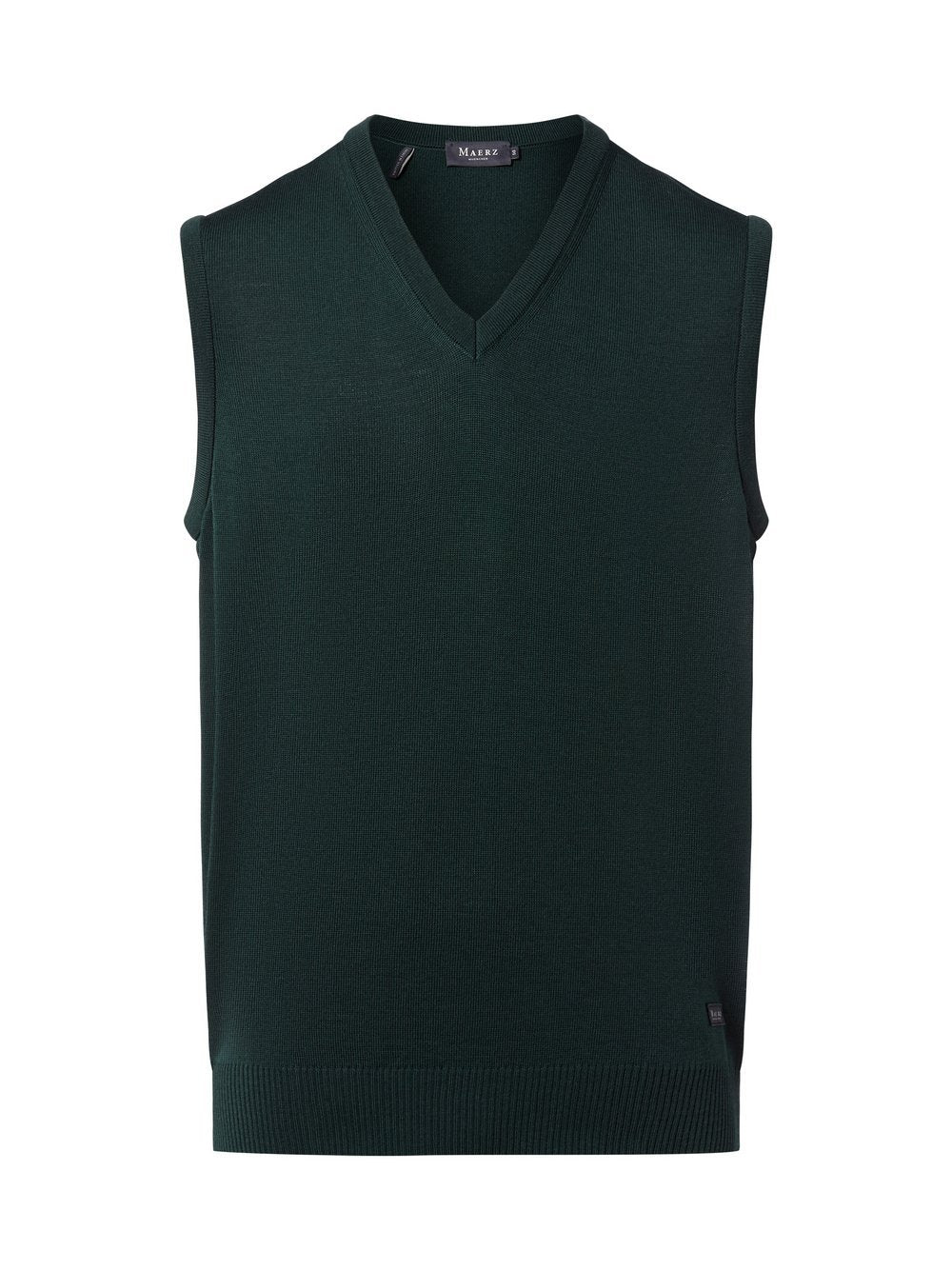 MAERZ Pullunder aus Schurwolle Herren meliert