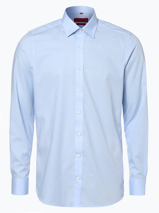 Finshley & Harding Hemd Herren Slim Fit Baumwolle Kentkragen