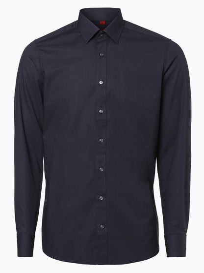 Finshley & Harding Hemd Herren Slim Fit Baumwolle Kentkragen