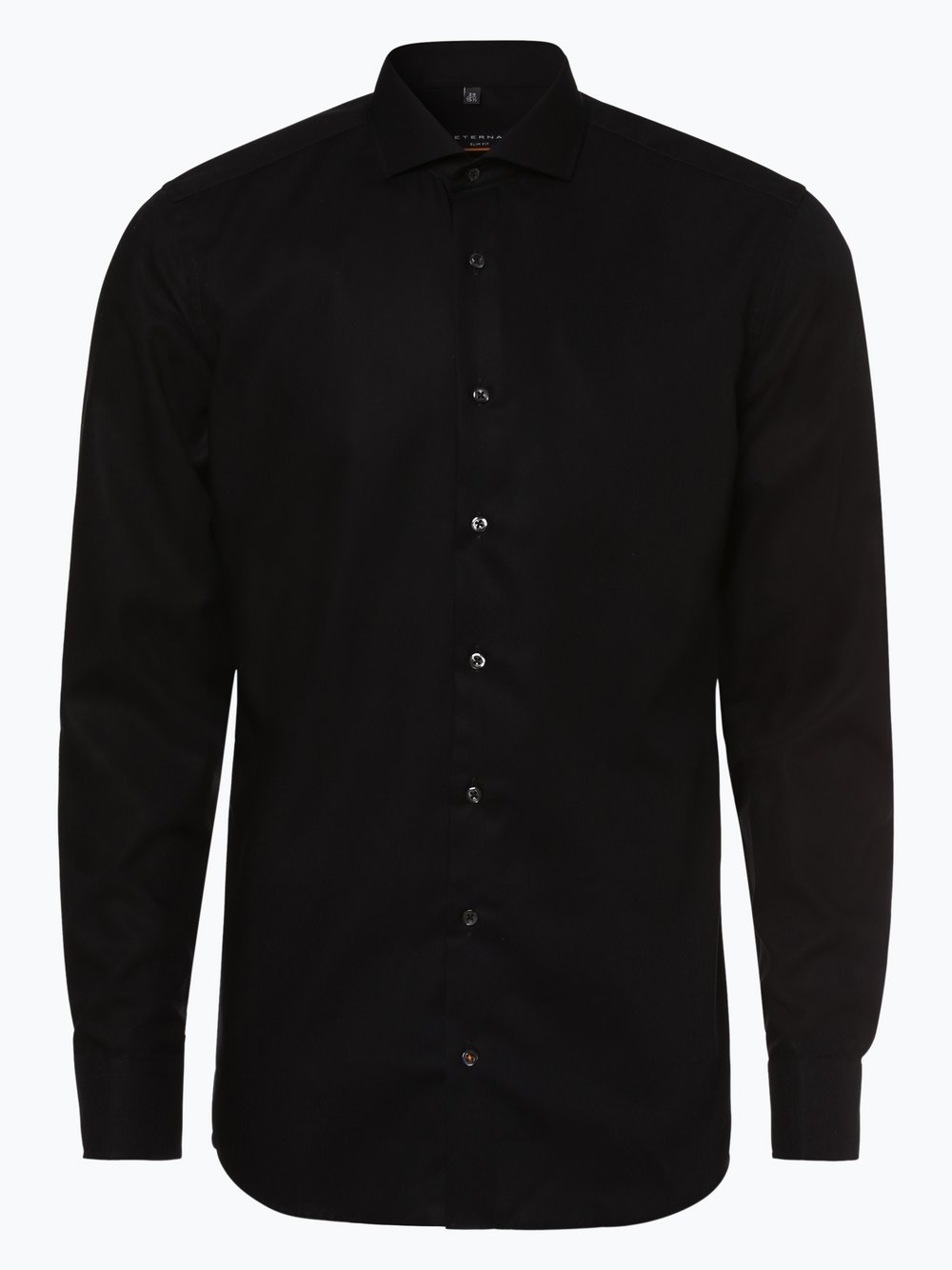 Eterna Slim Fit Hemd Bügelfrei Herren Slim Fit Baumwolle Haifisch