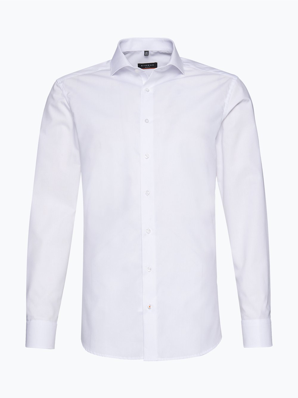 Eterna Slim Fit Hemd Bügelfrei Herren Slim Fit Baumwolle Haifisch