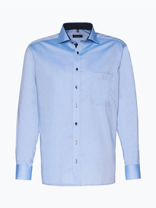 Eterna Comfort Fit Hemd Bügelfrei Herren Comfort Fit Baumwolle Haifisch