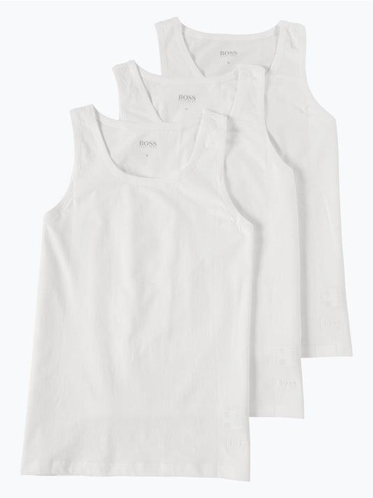 BOSS Unterhemd im 3er-Pack Herren Baumwolle